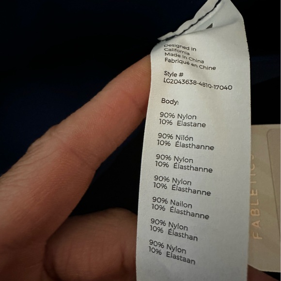 NWT- FABLETICS SculptKnit® High-Waisted Custom Length Legging - Picture 12 of 15